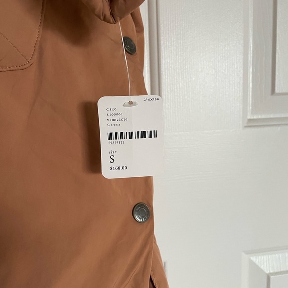 Free People Bronze Duvet Puffer Coat Jacket - NWT - Picture 3 of 6